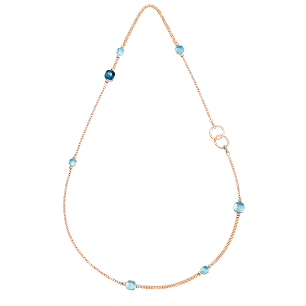 Pomellato Nudo Sky-Topaz Necklace