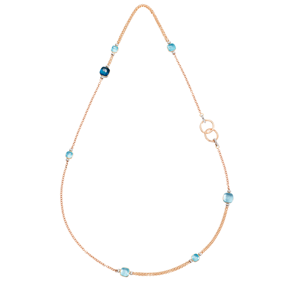 Pomellato Nudo Sky-Topaz Necklace Pomellato Nudo Sky-Topaz Necklace