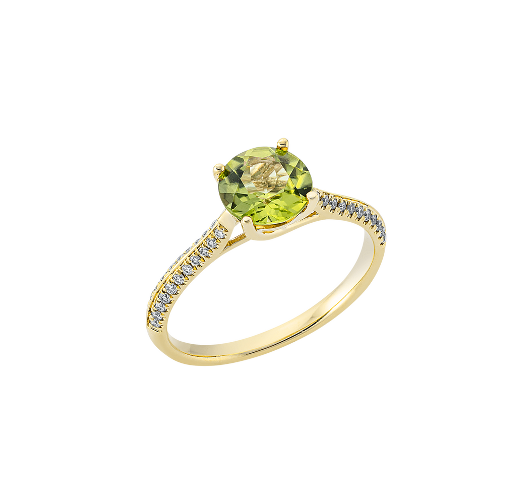 Brogle Classic peridot ring Brogle Classic peridot ring