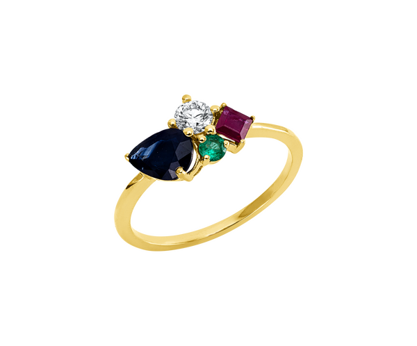 Brogle Classic colored stone ring Brogle Classic colored stone ring