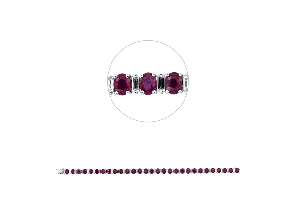 Brogle Selection ruby bracelet