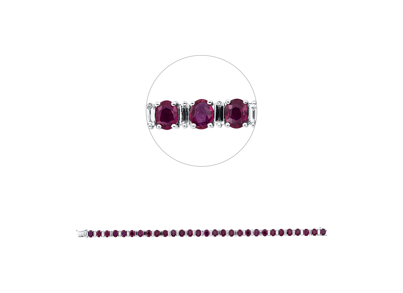 Brogle Selection ruby bracelet Brogle Selection ruby bracelet