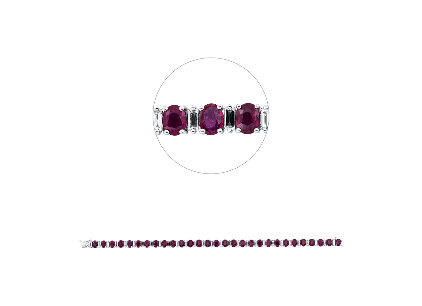Brogle Selection ruby bracelet Brogle Selection ruby bracelet