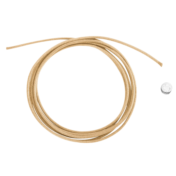 Dodo dünne beigefarbene Baumwollkordel Dodo dünne beigefarbene Baumwollkordel