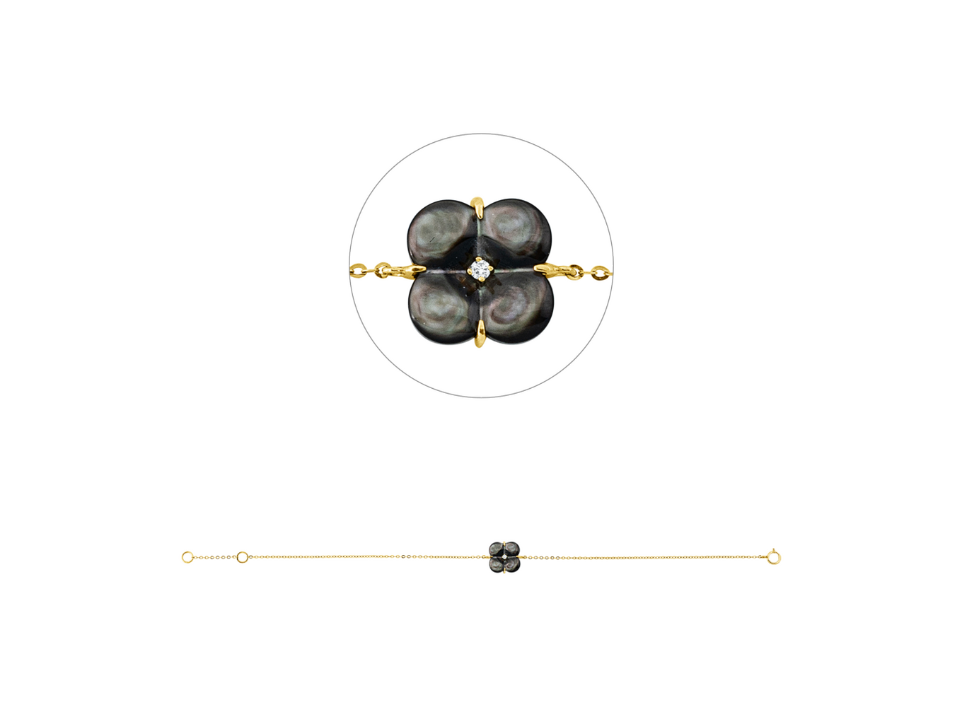 Brogle Classic mother-of-pearl bracelet Brogle Classic mother-of-pearl bracelet