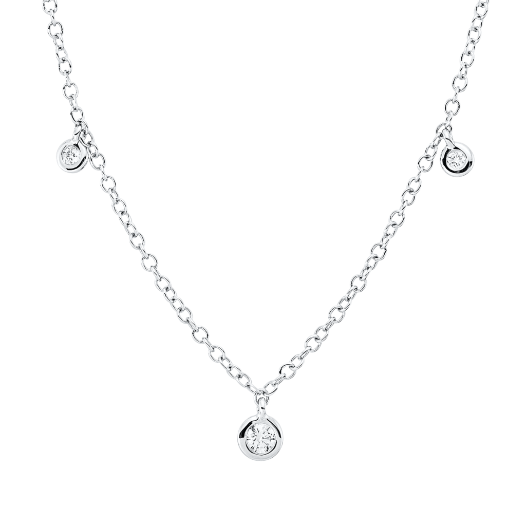Brogle Classic necklace with diamond pendant