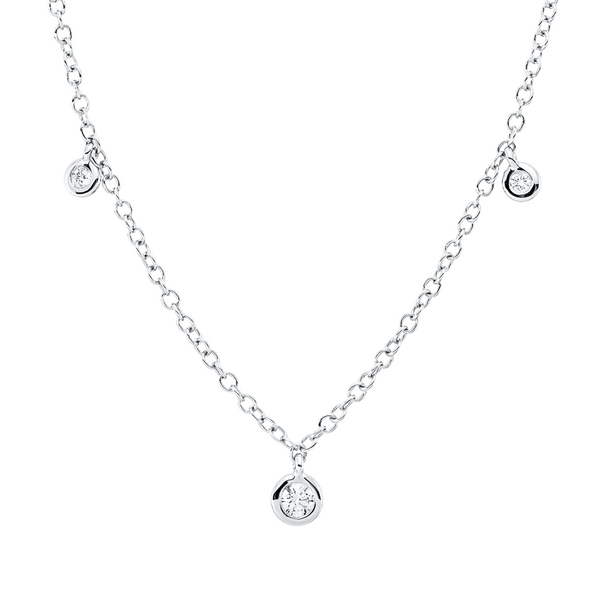 Brogle Classic necklace with diamond pendant