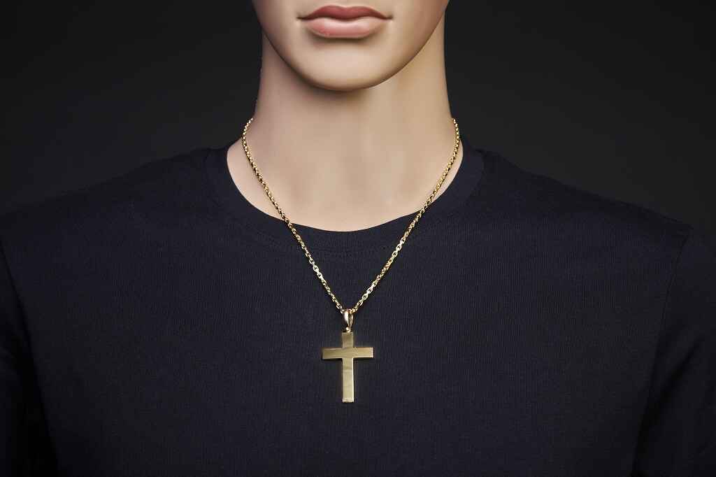 Brogle Classic Kreuzanhänger aus Gold