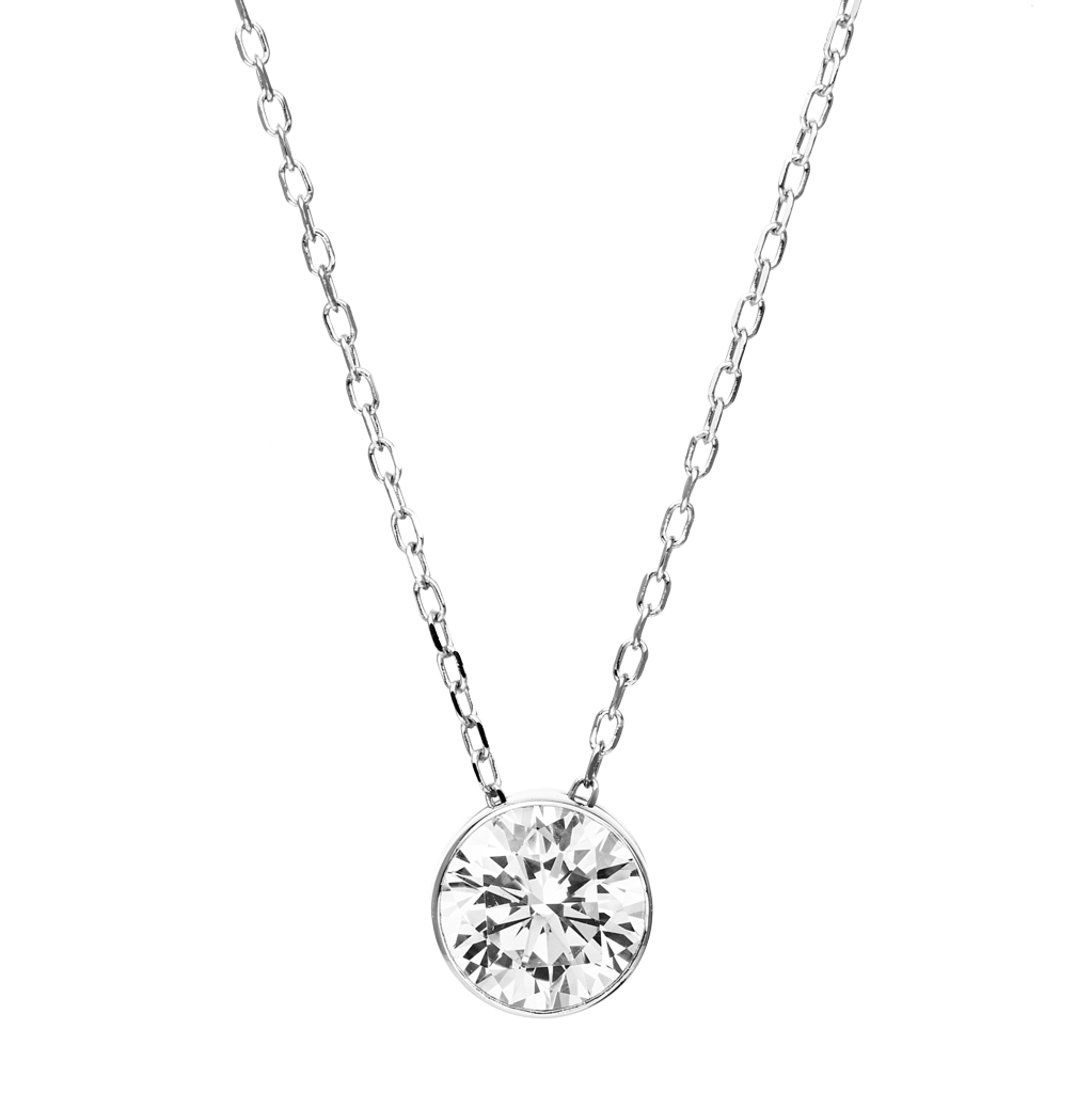 Brogle Selection necklace with pendant Sophie from 0.7 carat Brogle Selection necklace with pendant Sophie from 0.7 carat