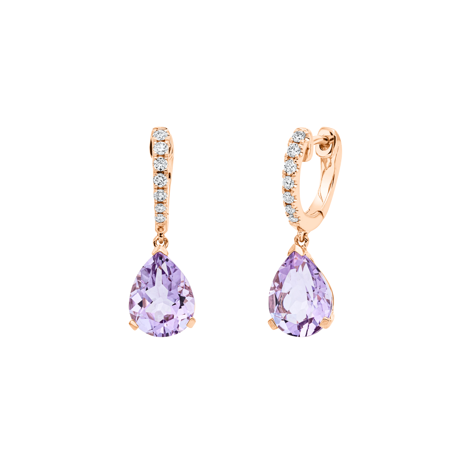 Brogle Classic Amethystohrhänger