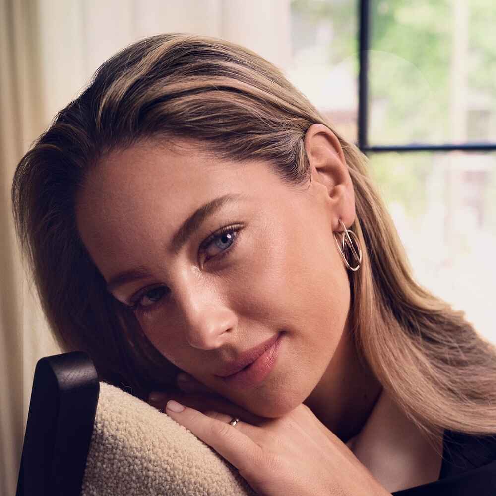 SIF Jakobs Spiral Pianura hoop earrings