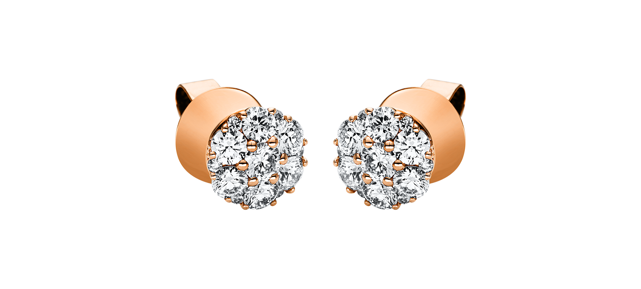 Brogle Selection diamond stud earrings