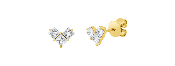 Brogle Classic diamond stud earrings Brogle Classic diamond stud earrings