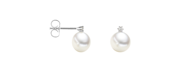 Brogle Classic freshwater pearl stud earrings Brogle Classic freshwater pearl stud earrings