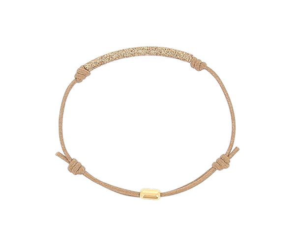 Pesavento Giallo Mondo cord bracelet