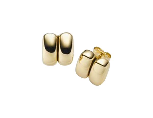 Brogle Classic gold stud earrings Brogle Classic gold stud earrings