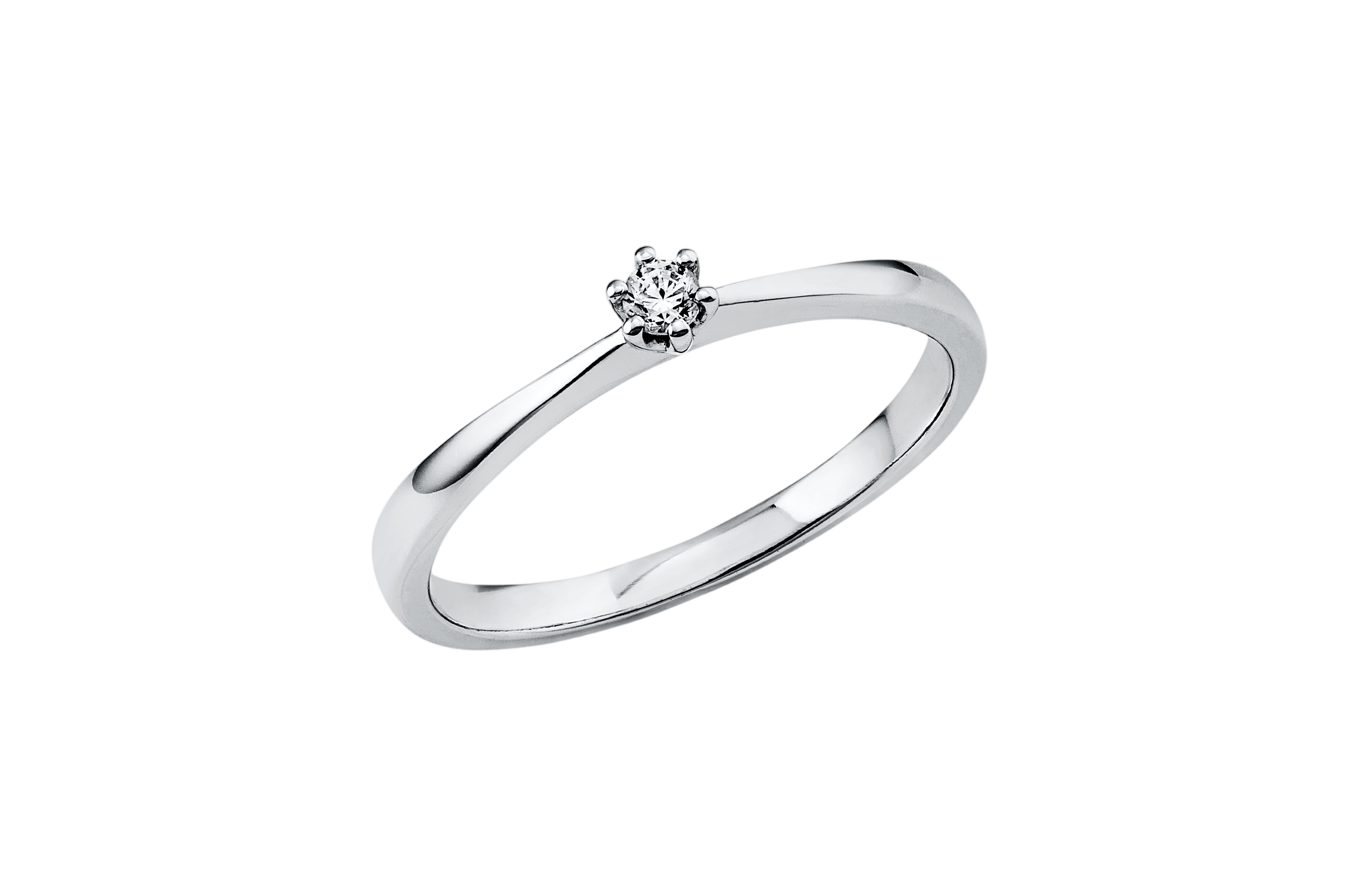 Brogle solitaire ring