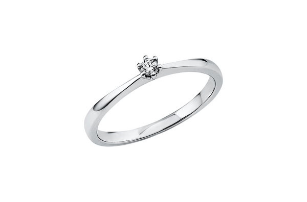 Brogle solitaire ring