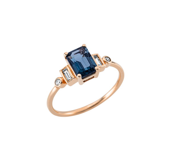 Brogle Classic colored stone ring