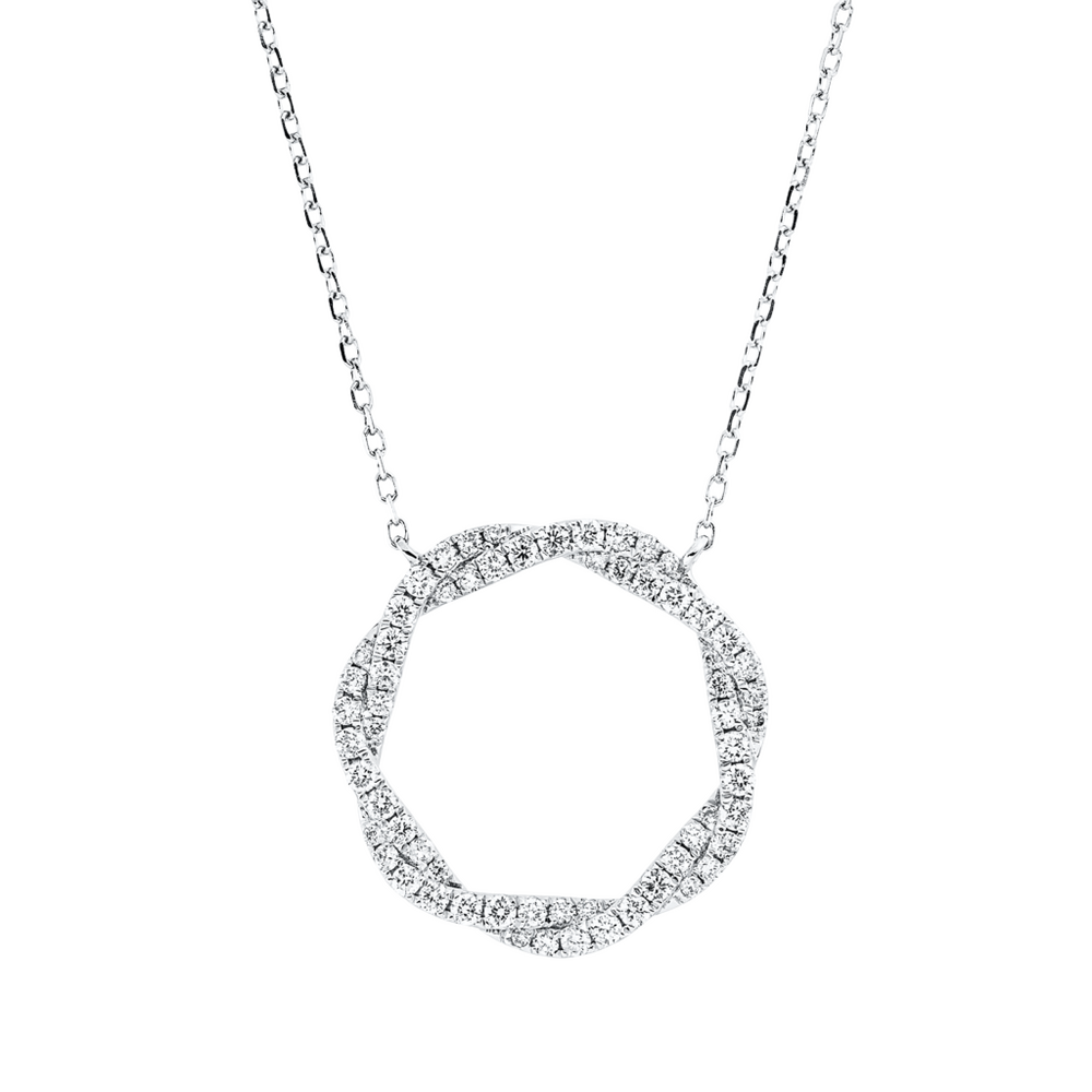 Brogle Classic Kette mit Diamantkreis