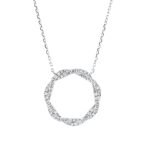 Brogle Classic Kette mit Diamantkreis