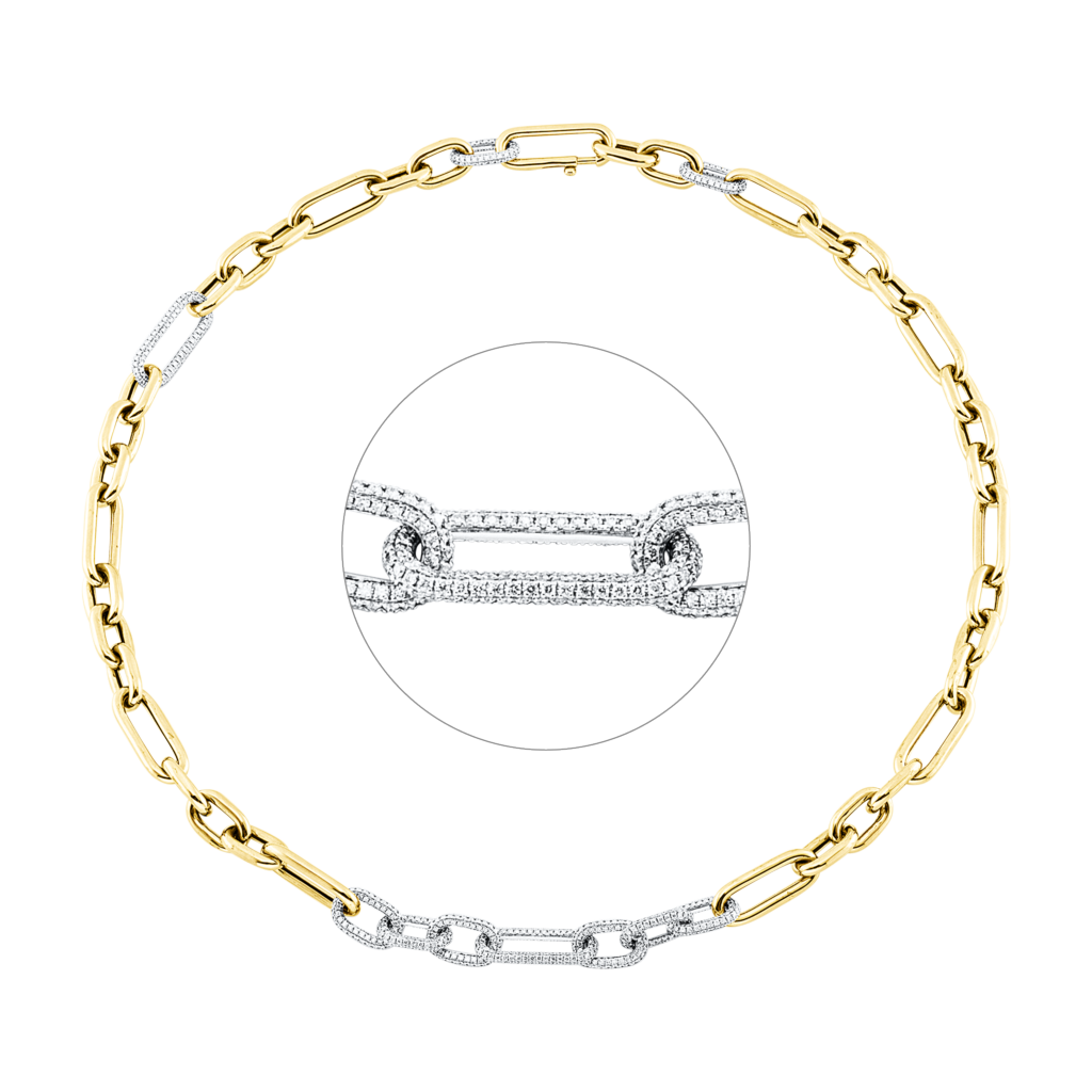 Brogle Selection Bicolor Diamantkette Brogle Selection Bicolor Diamantkette