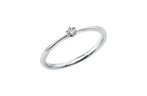 Brogle Selection solitaire ring Marie up to 0.25 carat