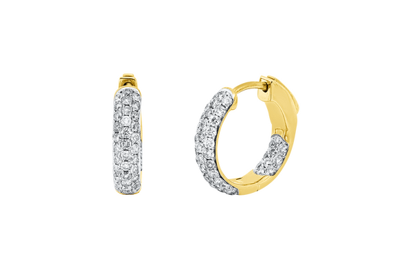 Brogle Classic Diamantcreolen
