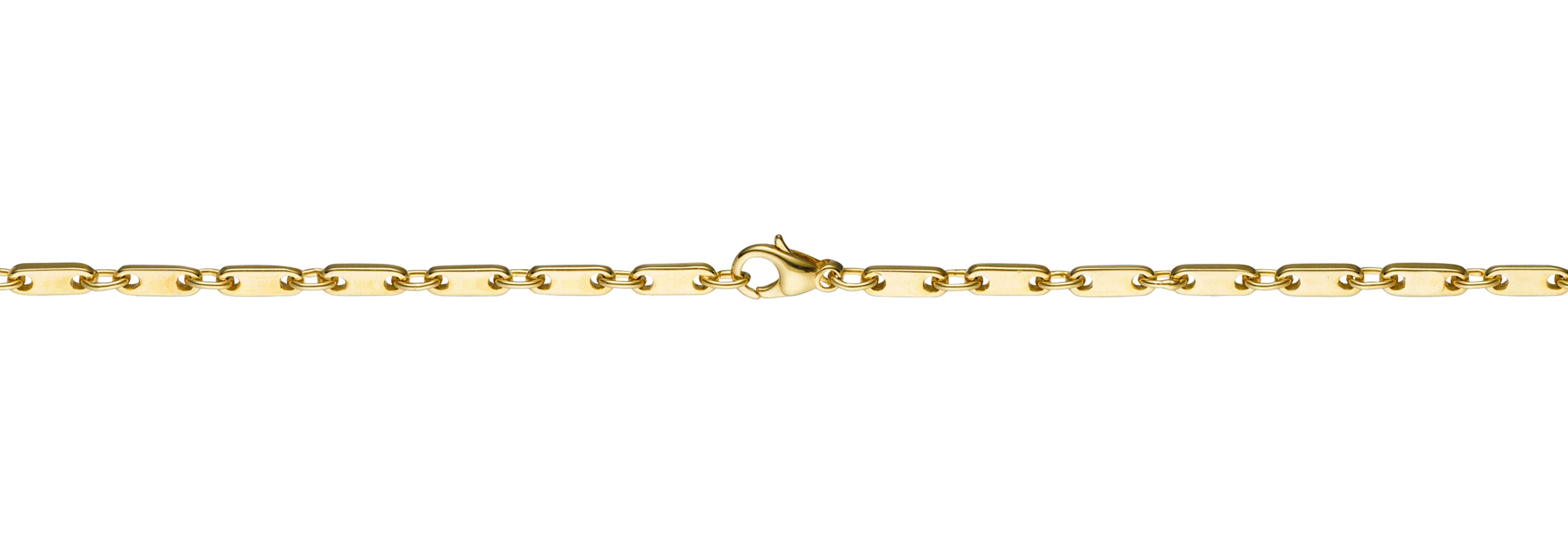 Brogle Classic plate bracelet 3mm