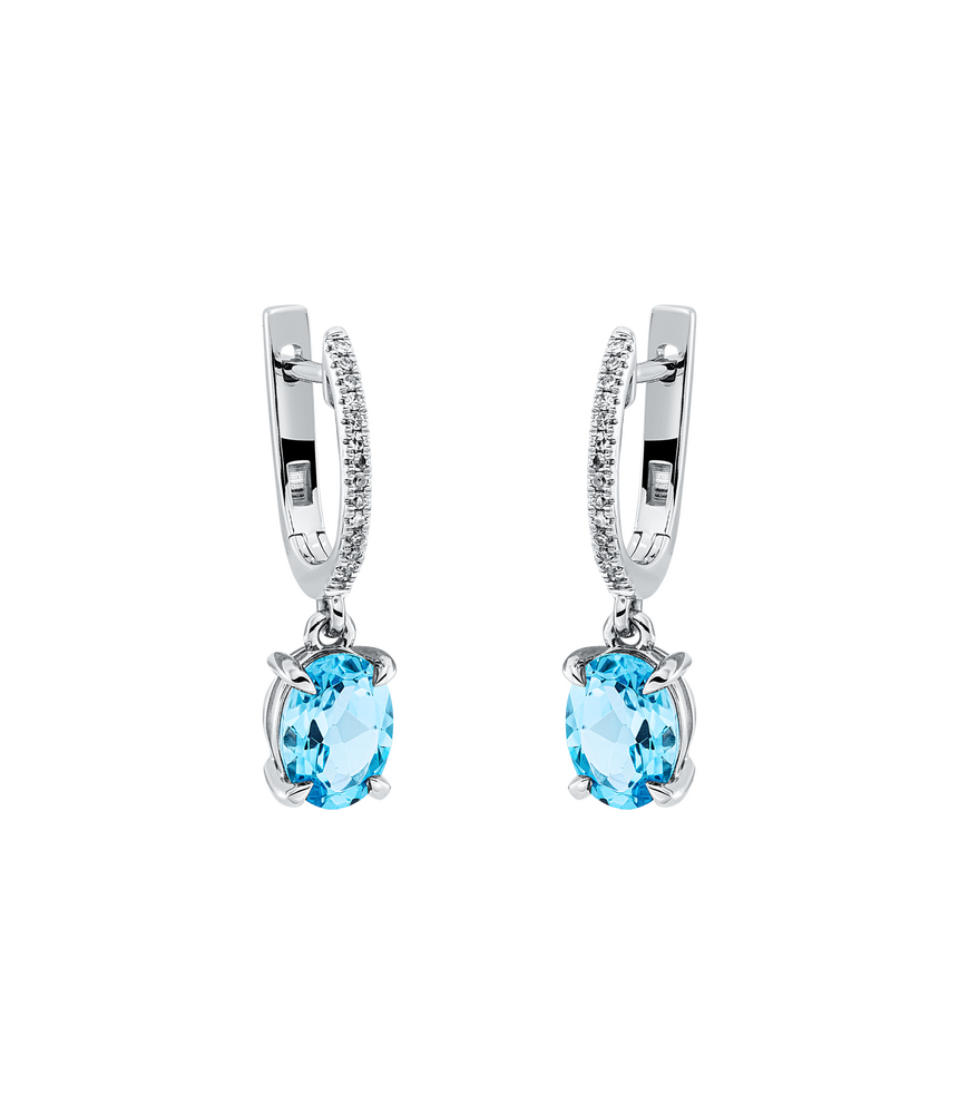 Brogle Classic topaz earrings Brogle Classic topaz earrings