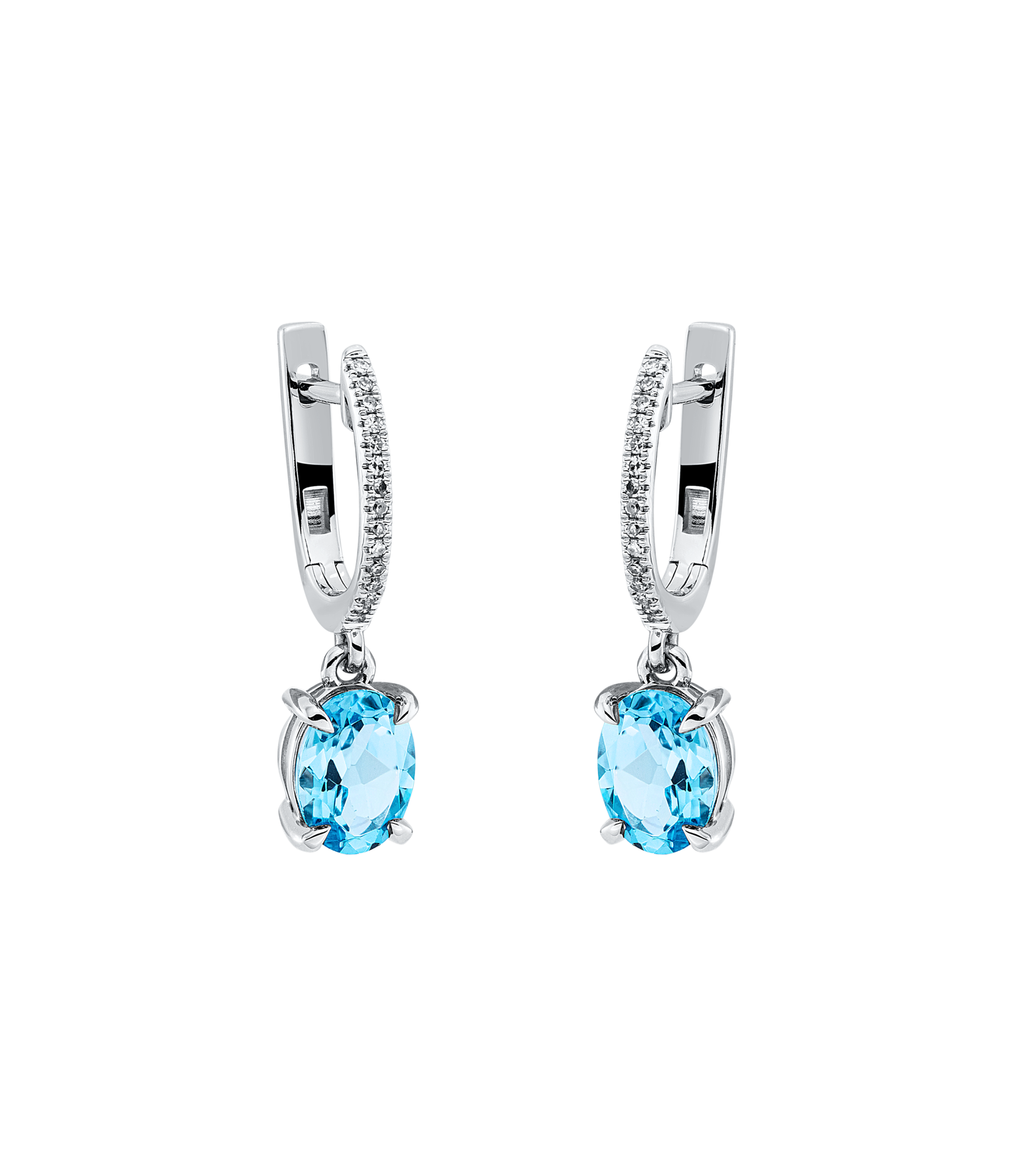 Brogle Classic topaz earrings Brogle Classic topaz earrings