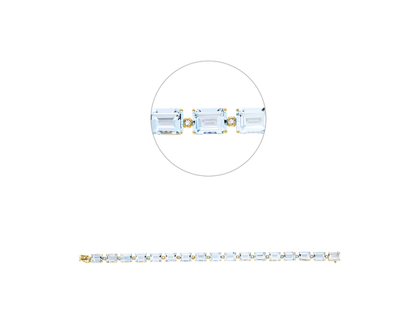 Brogle Classic Sky topaz bracelet Brogle Classic Sky topaz bracelet