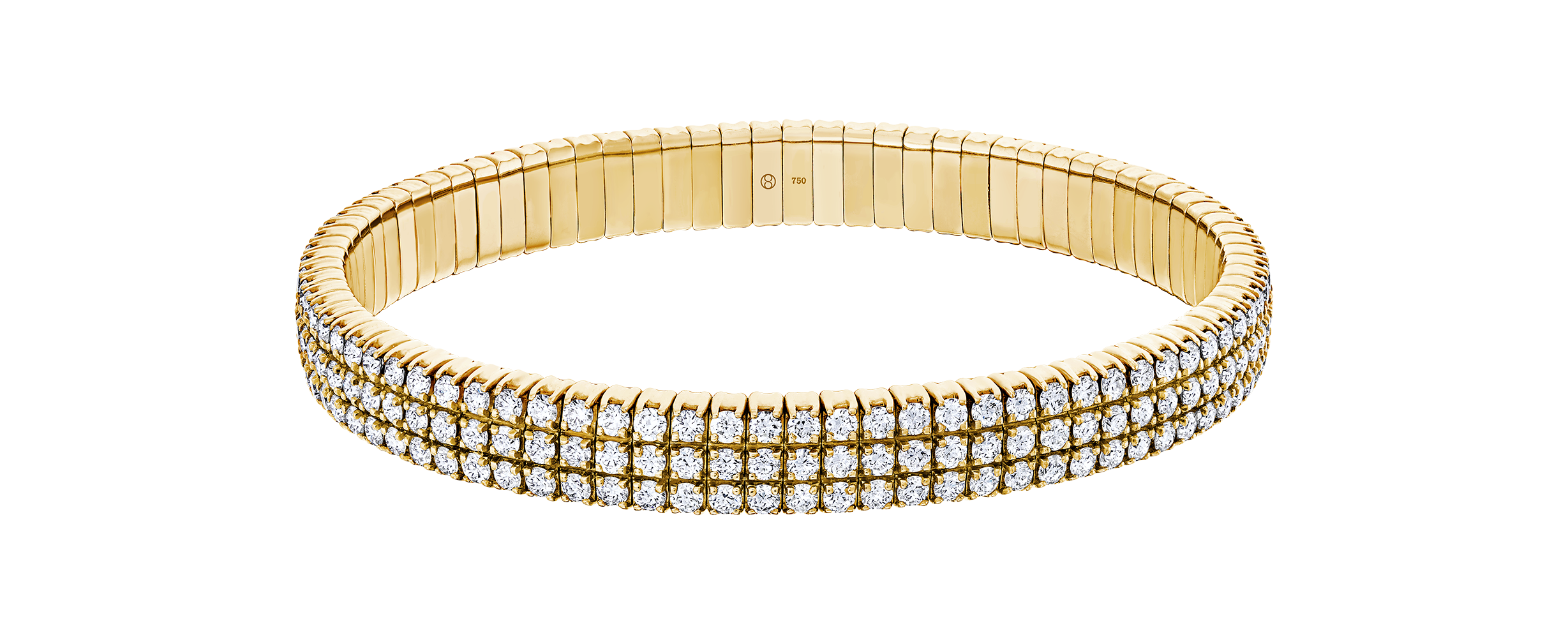 Brogle Selection flexible tennis bracelet Brogle Selection flexible tennis bracelet