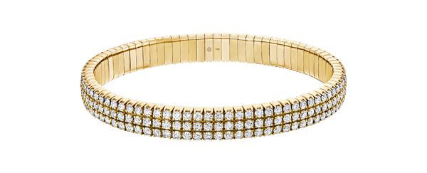 Brogle Selection flexible tennis bracelet Brogle Selection flexible tennis bracelet