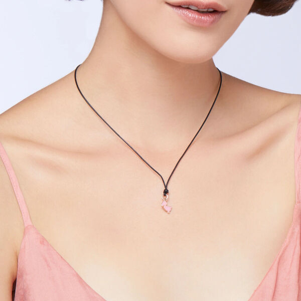 176167 DMB5002 JUNIS ERS9R 100 Dodo junior charm 9k rose gold pink enamel b64b0284d013ad804