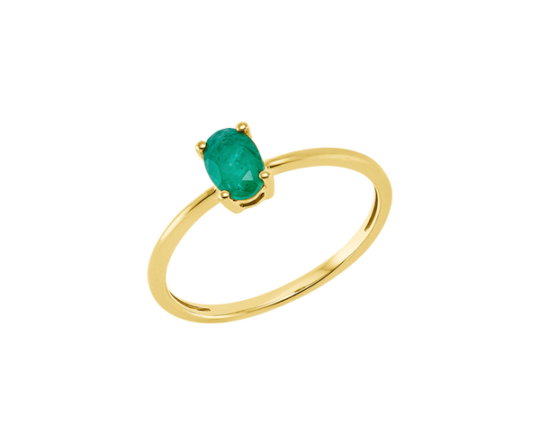 Brogle Classic emerald ring