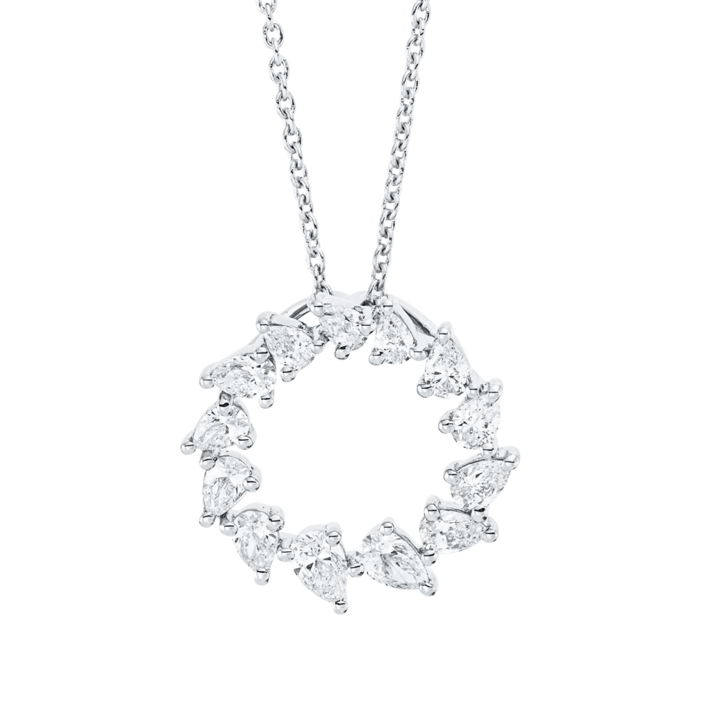 Brogle Classic Kette mit Diamantkreis