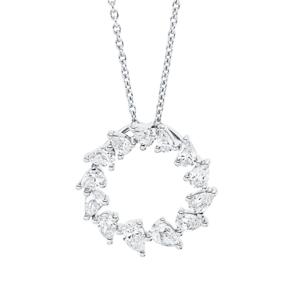 Brogle Classic Kette mit Diamantkreis Brogle Classic Kette mit Diamantkreis
