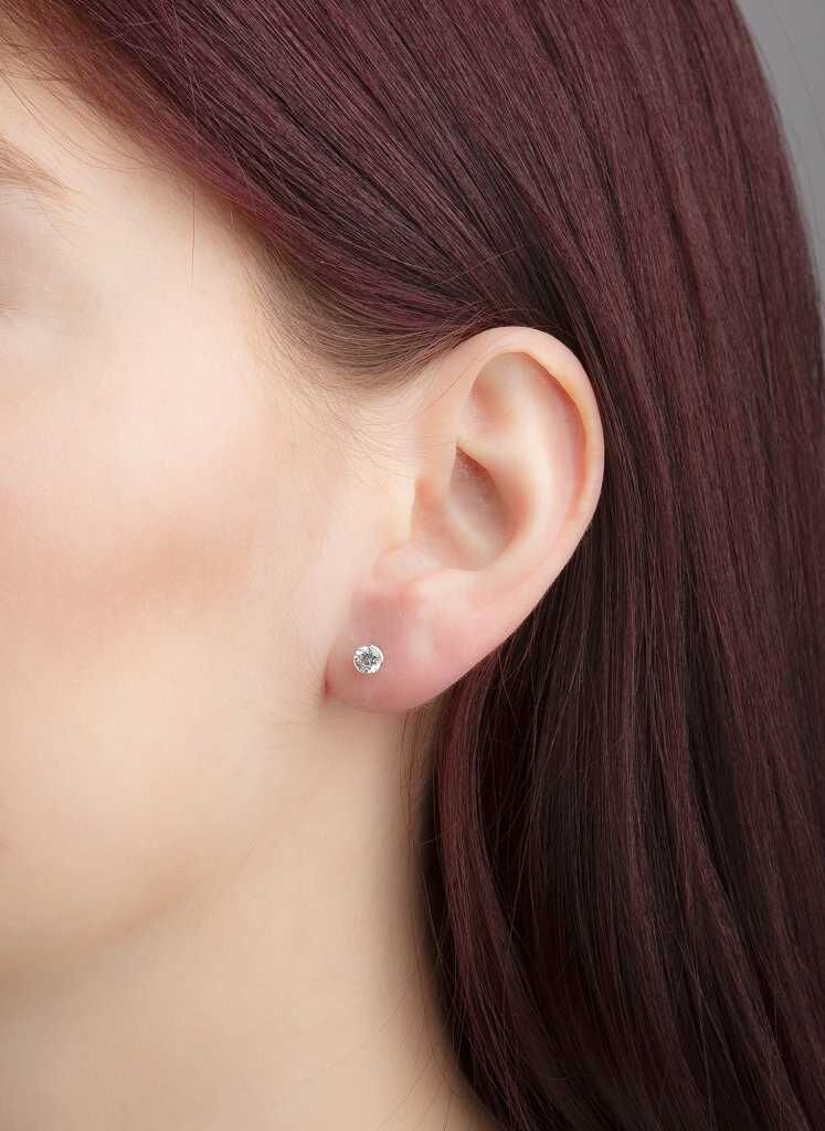 Brogle solitaire ear studs Sophie up to 1 carat Brogle solitaire ear studs Sophie up to 1 carat