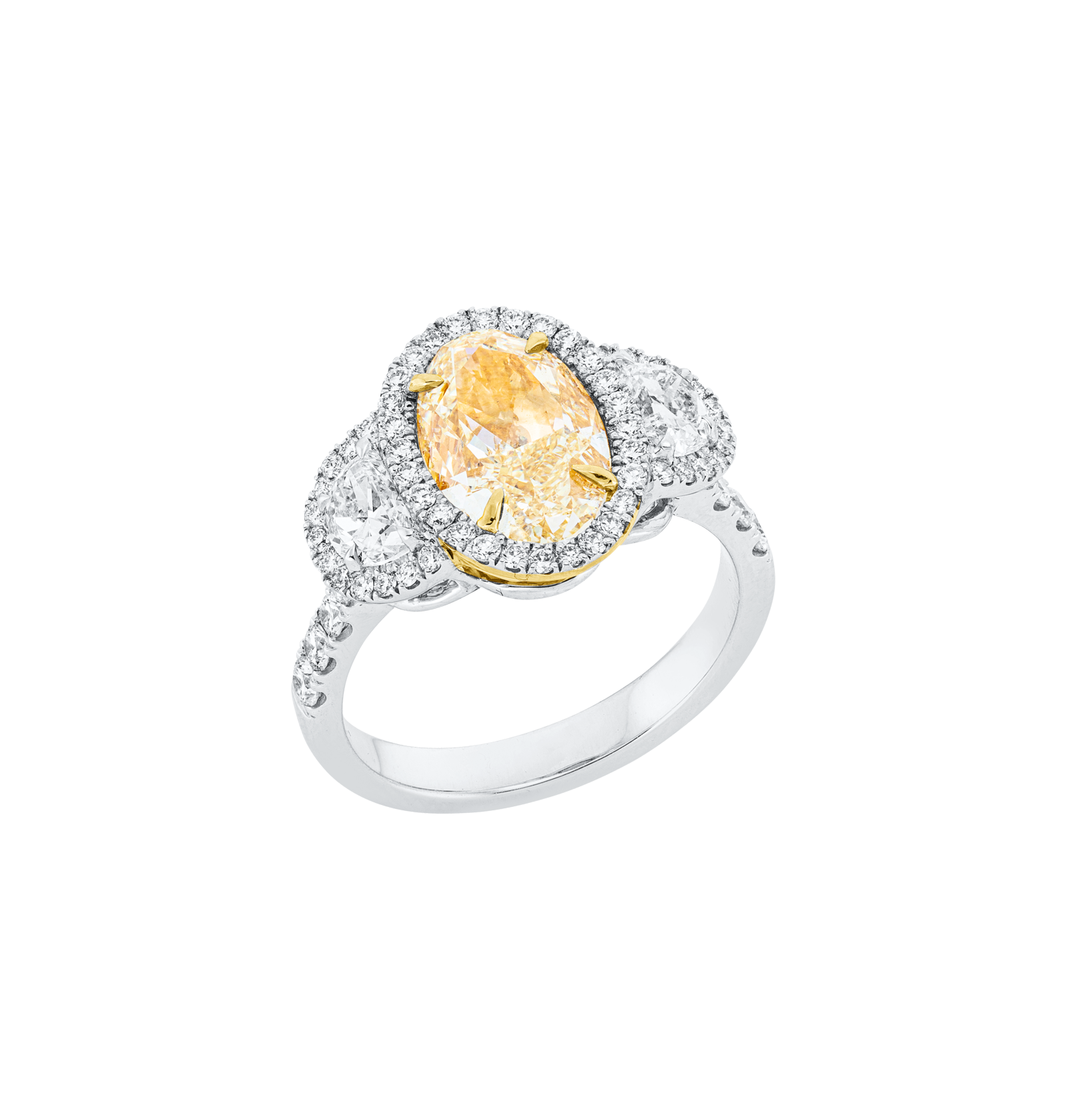 Brogle Selection Bicolor diamond ring Brogle Selection Bicolor diamond ring