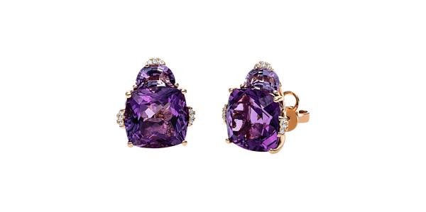 Brogle Classic Amethystohrstecker Brogle Classic Amethystohrstecker