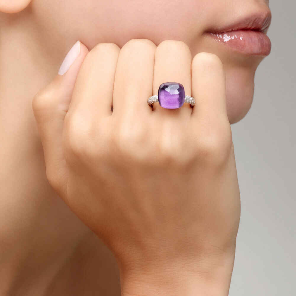 Pomellato Nudo Maxi Amethyst Ring