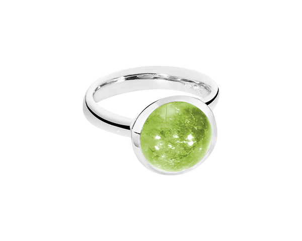 Tamara Comolli Bouton Peridot L Ring Tamara Comolli Bouton Peridot L Ring