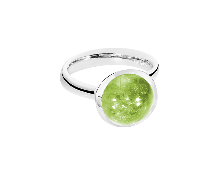 Tamara Comolli Bouton Peridot L Ring Tamara Comolli Bouton Peridot L Ring
