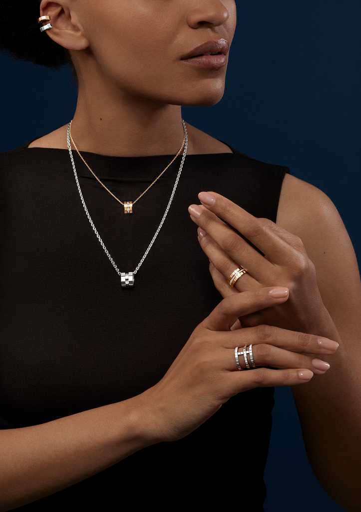 Chopard Ice Cube Halskette mit Anhänger Chopard Ice Cube Halskette mit Anhänger