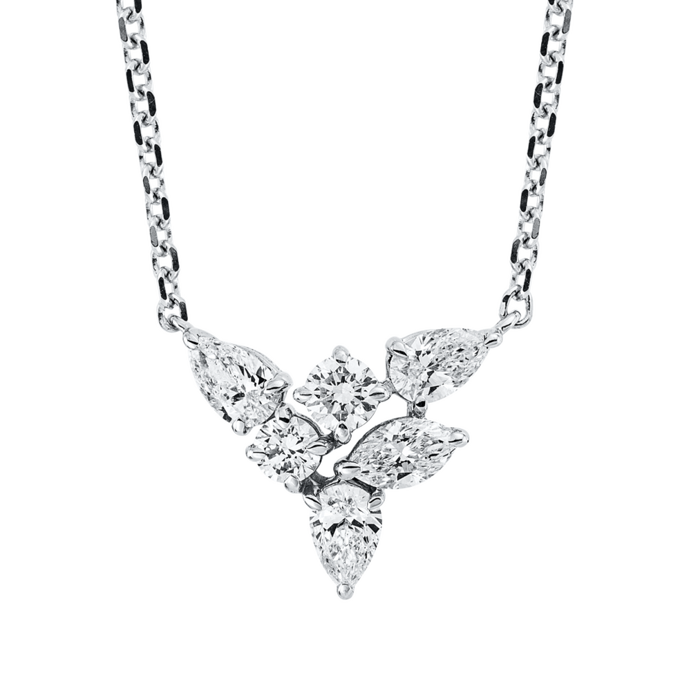 Brogle Classic necklace with diamond pendant