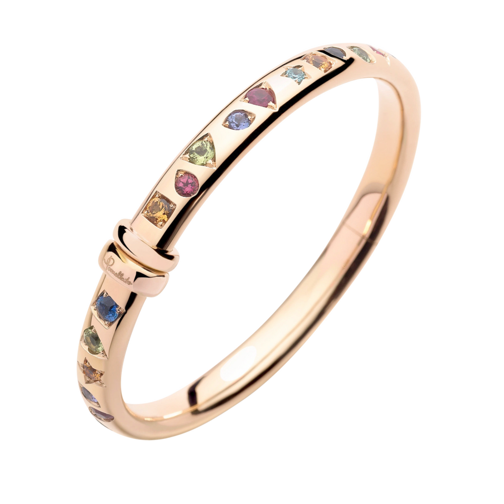 PBC1001 O7000 000VA 010 Pomellato iconica colour bangle rose gold 18kt amethyst tsavorite blue sapphire spinel tanzanita a0ef15ddea3e1ff5e