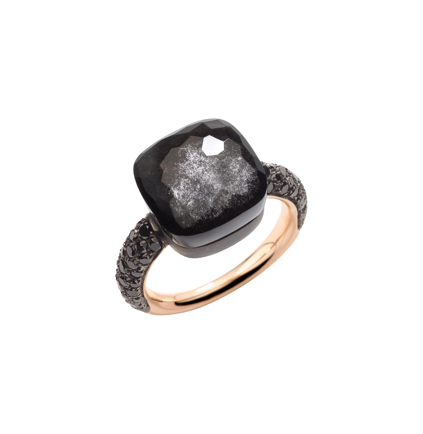 Pomellato Nudo Maxi Obsidian Ring Pomellato Nudo Maxi Obsidian Ring