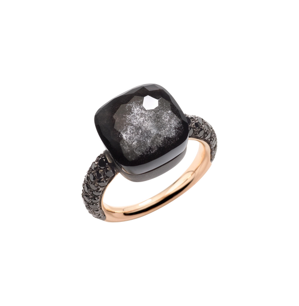 Pomellato Nudo Maxi Obsidian Ring Pomellato Nudo Maxi Obsidian Ring