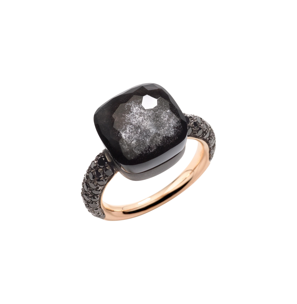 Pomellato Nudo Maxi Obsidian Ring Pomellato Nudo Maxi Obsidian Ring